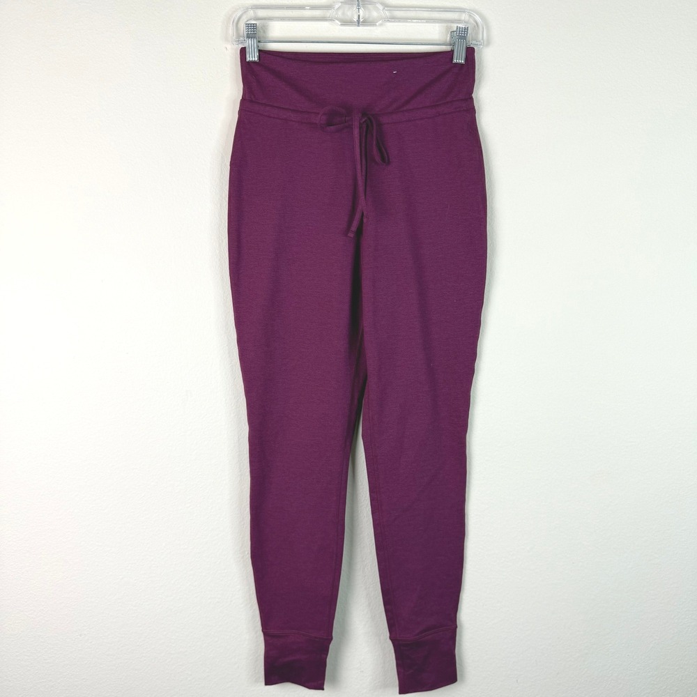 Old Navy Leggings Womens S Cloudcomfy Extra High-Rise Jogger Pants Purple